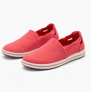 Pink Slip-On Sneakers